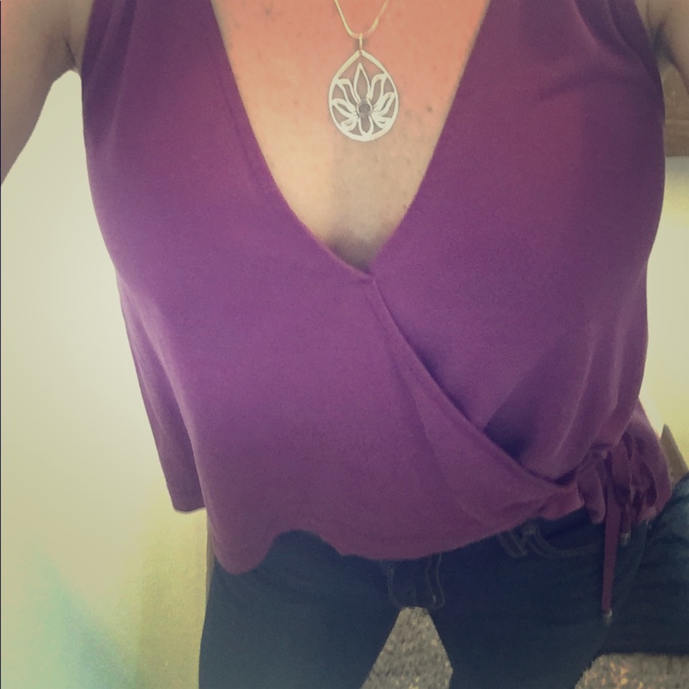 Free people Tassle Tank 💜